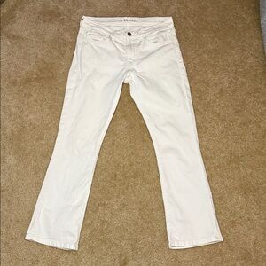 J Brand Gigi White Jeans